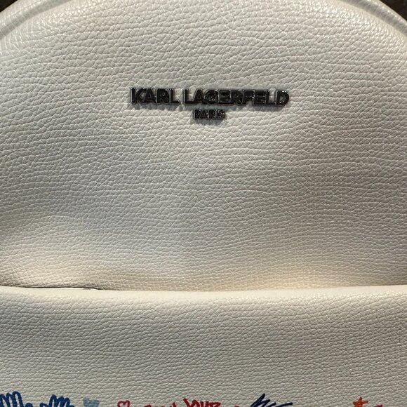 Karl Lagerfeld Women's Backpack Bag LH2K48CJ 11.5 x 10 x 5.5 MSRP 198.00 (E/P) - Picture 3 of 8